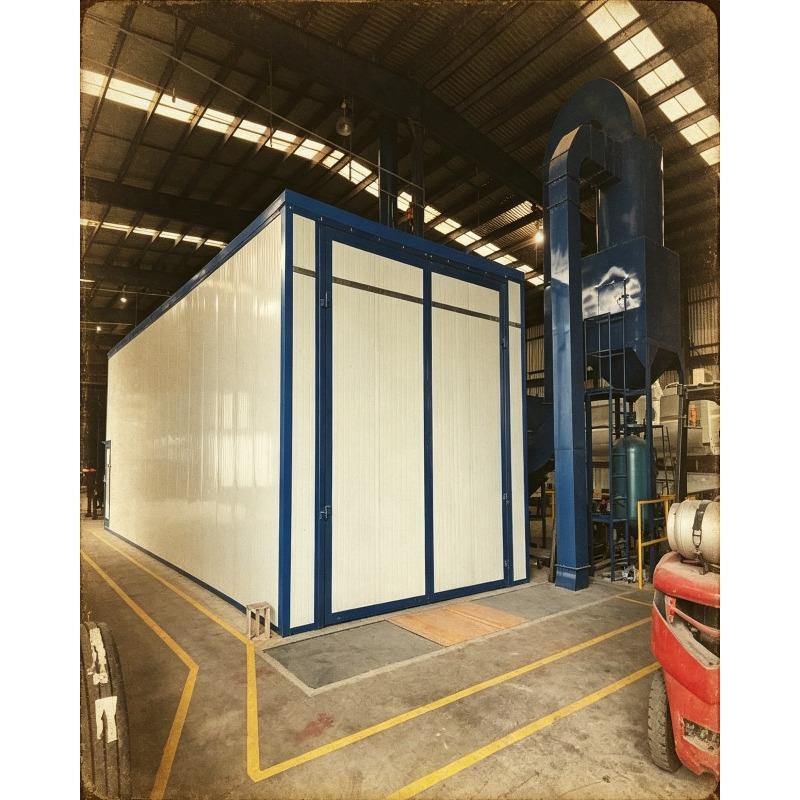 Sandblaster Cabinet - Stralruimte/kast/kamer voor zandstralen en poedercoaten, industriële