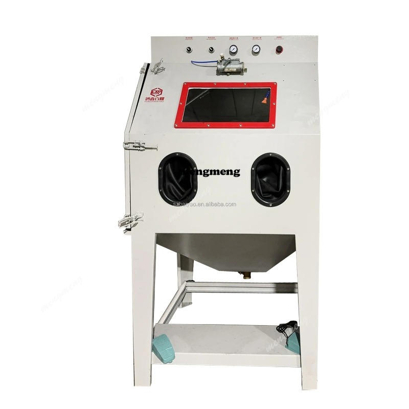 Sandblaster Cabinet - Stofvrije oppervlaktereiniging zandstralen kast nat waterdamp