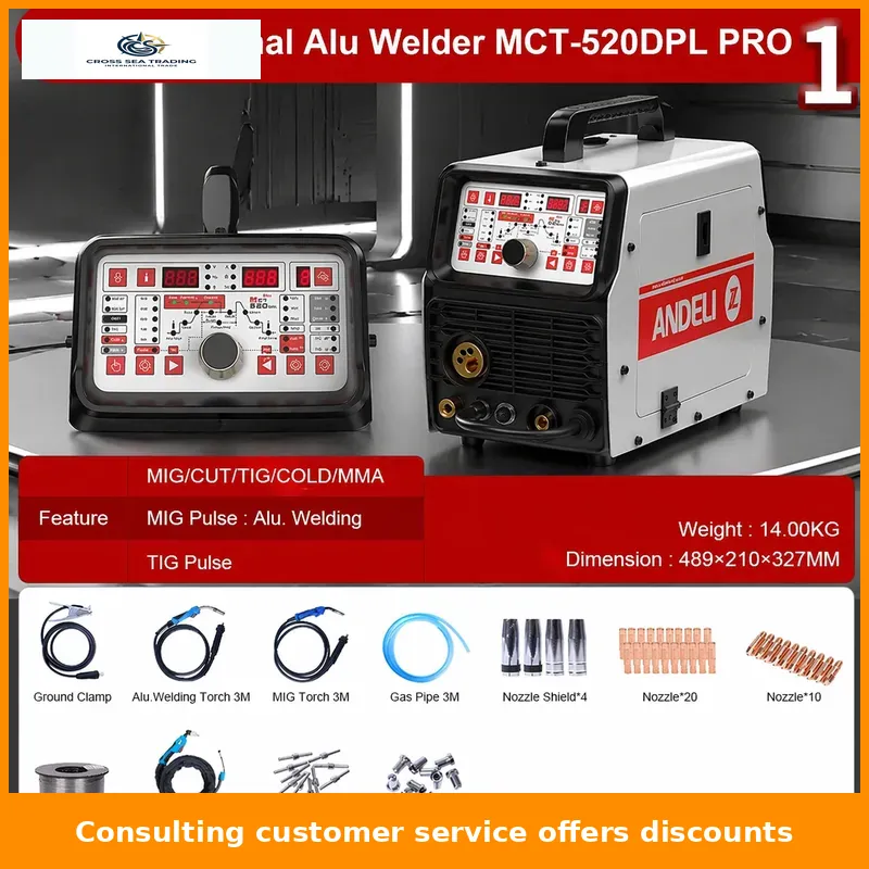 MCT-520DPL MIG Lasapparaat Hot - Tig Welder Machine recensie en prijs