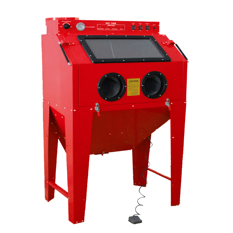 350L zandstraalcabine met inge - Sandblaster Cabinet recensie en prijs