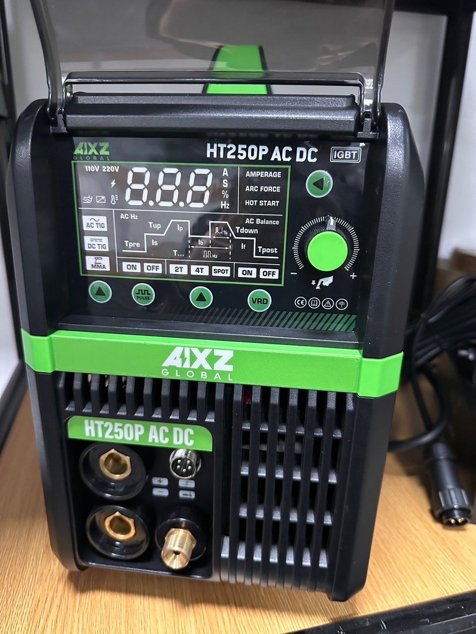 TIG250ACDC PULSE LCD IGBT Inve - Tig Welder Machine recensie en prijs