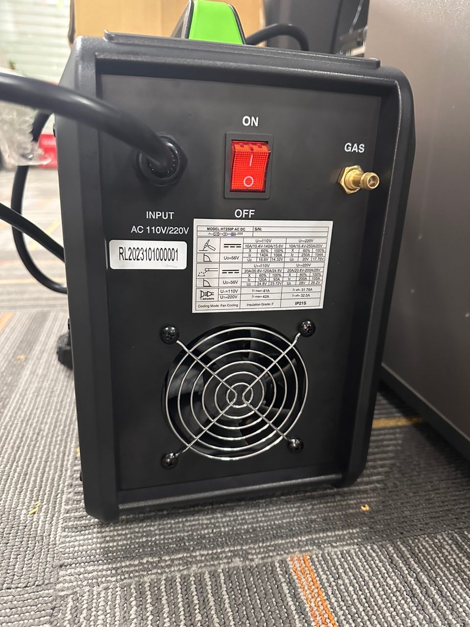 TIG250ACDC PULSE LCD IGBT Inve - Tig Welder Machine recensie en prijs