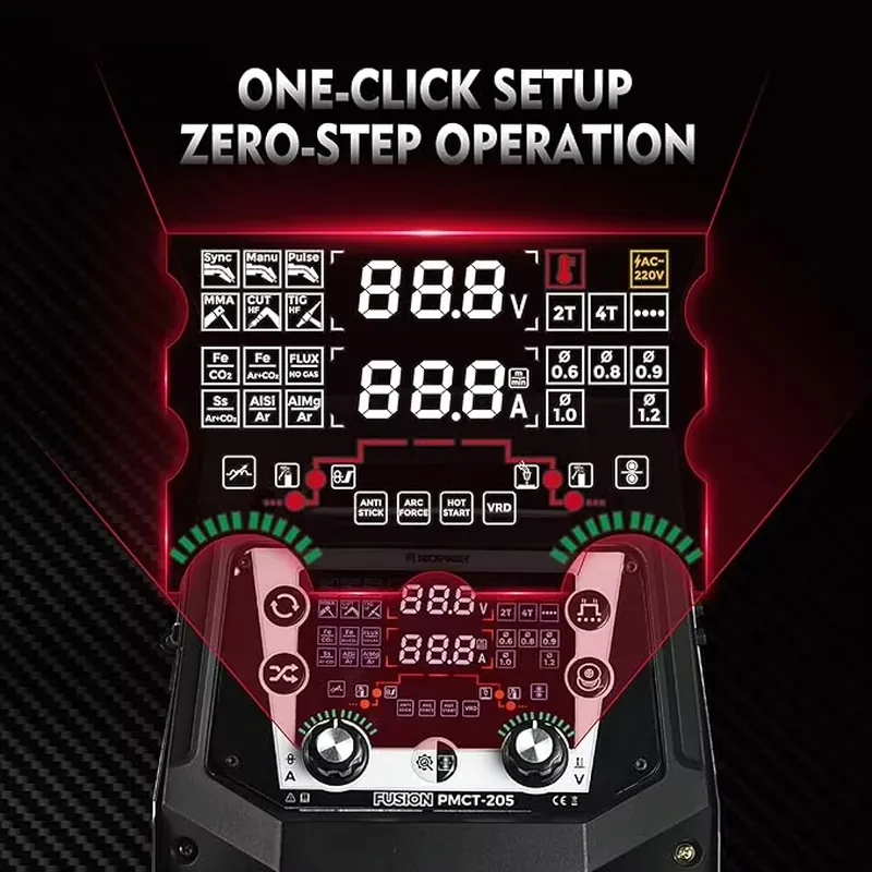 LEVIN FUSION PMCT-205 6-in-1 V - Tig Welder Machine recensie en prijs