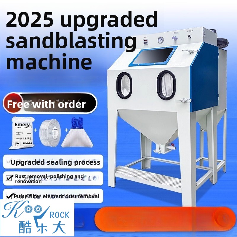 Kleine handmatige zandstraalma - Sandblaster Cabinet recensie en prijs